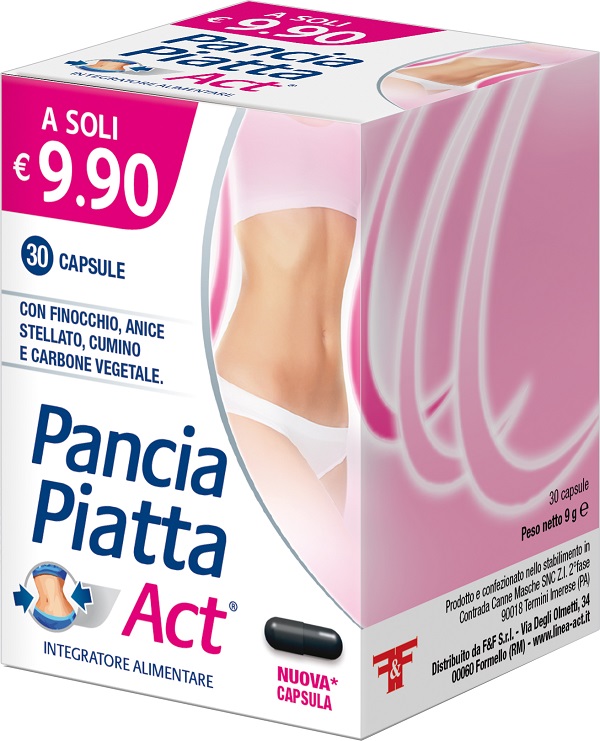 PANCIA PIATTA ACT 30 CAPSULE - Farmacia Mastrangelo 