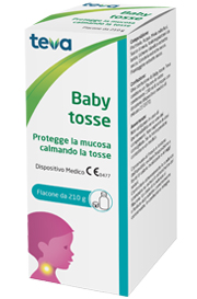 BABY TOSSE TEVA SCIROPPO 210 G - Farmacia Mastrangelo 