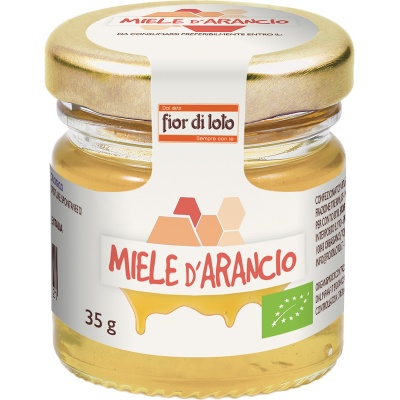 FIOR DI LOTO MINI MIELE DI ARANCIO BIO 35 G - Farmacia Mastrangelo 