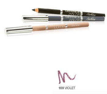 DEFENCE COLOR MATITA OCCHI KOHL & KAJAL 109 VIOLET - Farmacia Mastrangelo 