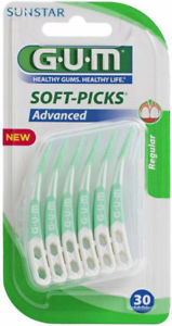 GUM SOFT-PICKS ADVANCED 30 PEZZI - Farmacia Mastrangelo 