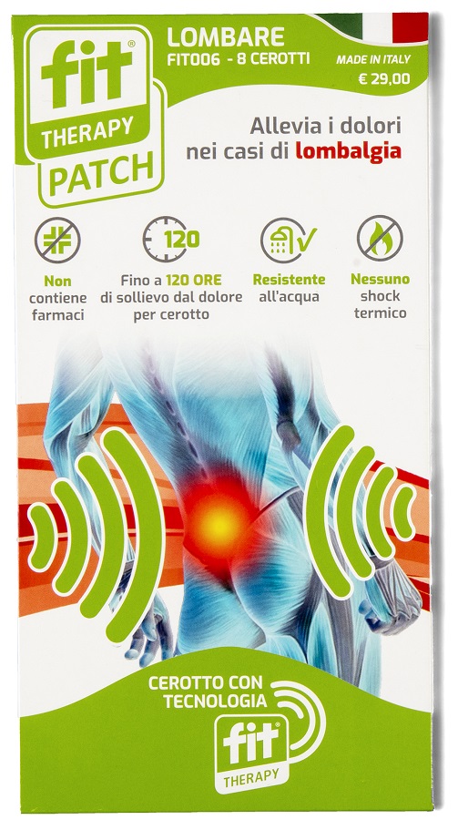 CEROTTO FIT THERAPY LOMBARE 8 PEZZI - Farmacia Mastrangelo 