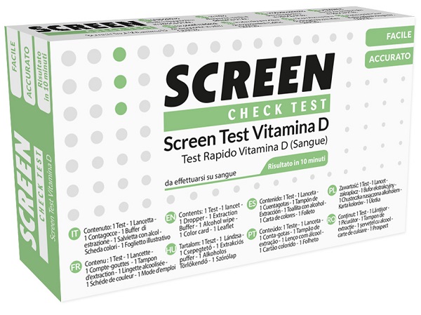 SCREEN TEST RAPIDO 25-IDROSSIVITAMINA D PUNGIDITO 1 PEZZO - Farmacia Mastrangelo 