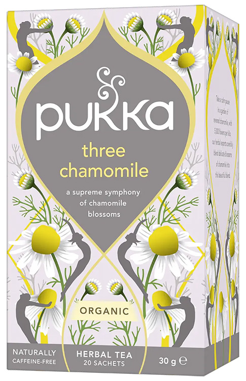 PUKKA THREE CHAMOMILE 40 G - Farmacia Mastrangelo 