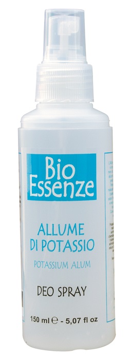 BIO ESSENZE ALLUME DI POTASSIO DEO SPRAY 100 ML - Farmacia Mastrangelo 