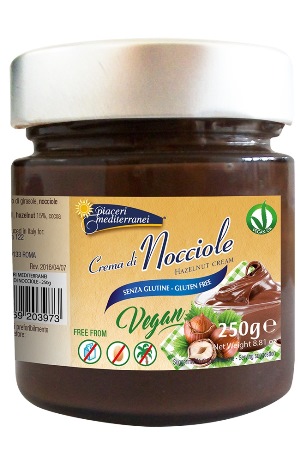 PIACERI MEDITERRANEI CREMA NOCCIOLA 250 G - Farmacia Mastrangelo 