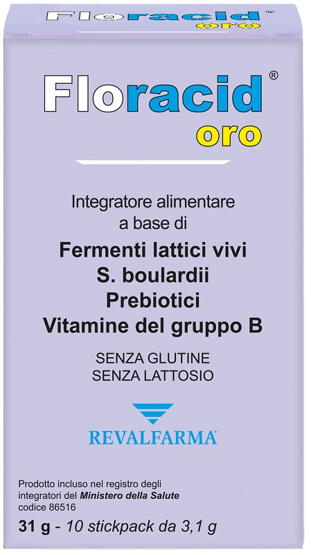 FLORACID OROSOLUBILE 10 STICKPACK - Farmacia Mastrangelo 