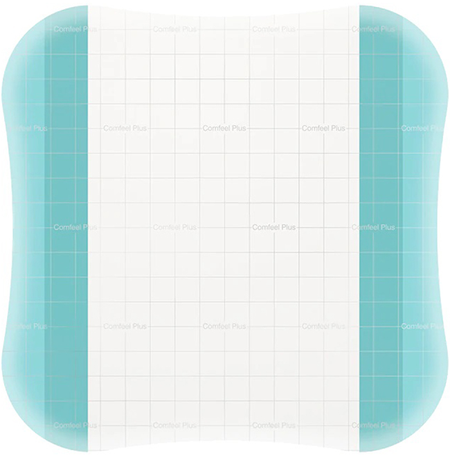 MEDICAZIONE SPECIALE ATTIVA TRASPARENTE CON IDROCOLLOIDE COMFEEL PLUS 20X20 CM 5 PEZZI - Farmacia Mastrangelo 