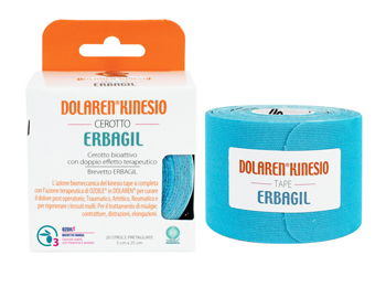 DOLAREN KINESI EMULGEL CEROTTO TERAPEUTICO BLU 5X25 CM IN ROTOLO - Farmacia Mastrangelo 