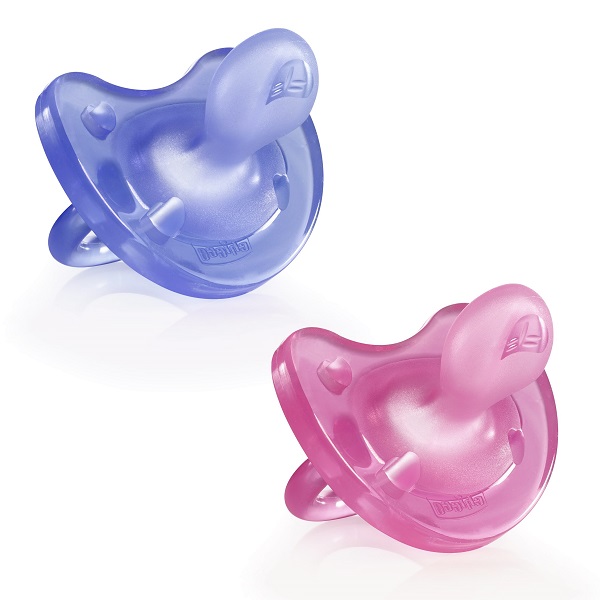 CHICCO GOMMOTTO IN SILICONE GIRL 6-16 MESI 2 PEZZI - Farmacia Mastrangelo 