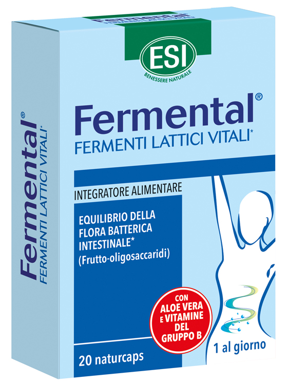 ESI FERMENTAL MAX 20 NATURCAPS - Farmacia Mastrangelo 