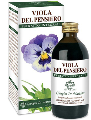 VIOLA DEL PENSIERO ESTRATTO INTEGRALE 200 ML - Farmacia Mastrangelo 