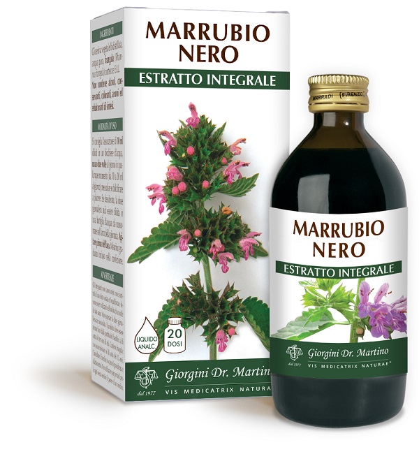 MARRUBIO NERO ESTRATTO INTEGRALE 200 ML - Farmacia Mastrangelo 
