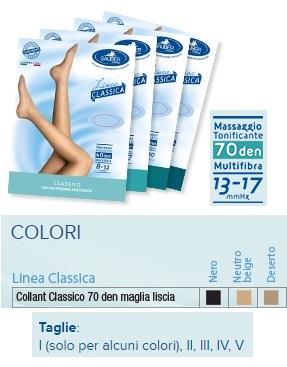 SAUBER COLLANT 70 DENARI MAGLIA LISCIA NERO 2 LINEA CLASSICA - Farmacia Mastrangelo 