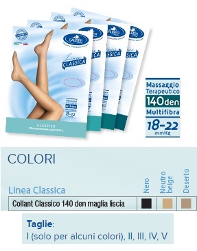 SAUBER COLLANT 140 DENARI MAGLIA LISCIA NEUTRO BEIGE 2 LINEA CLASSICA - Farmacia Mastrangelo 