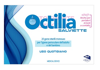OCTILIA SALVIETTE PERIOCULARI 20 GARZE - Farmacia Mastrangelo 