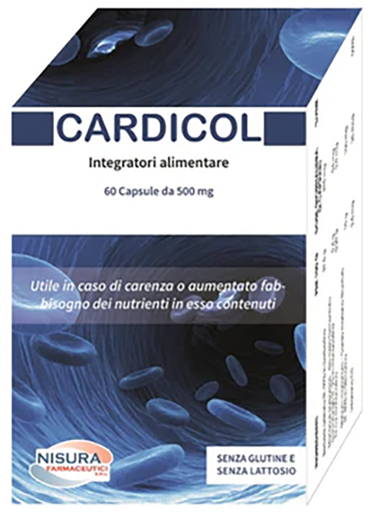 CARDICOL 60 CAPSULE DA 500 MG - Farmacia Mastrangelo 