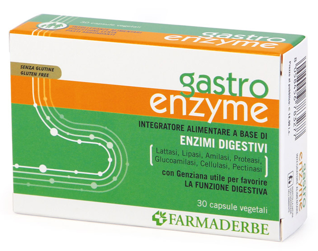 GASTRO ENZYME 30 CAPSULE VEGETALI - Farmacia Mastrangelo 