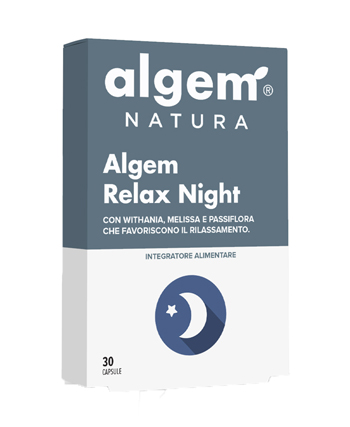ALGEM RELAX NIGHT 30 CAPSULE - Farmacia Mastrangelo 