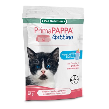 PRIMA PAPPA GATTINO MOUSSE BUSTA 85 G - Farmacia Mastrangelo 