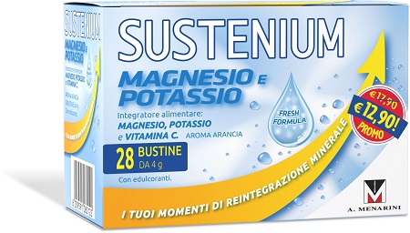 SUSTENIUM MAGNESIO POTASSIO 28 BUSTINE PROMO - Farmacia Mastrangelo 