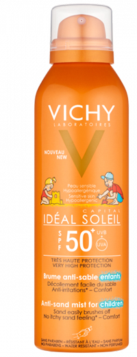 IDEAL SOLEIL ANTI-SAND KIDS SPF50 200 ML - Farmacia Mastrangelo 