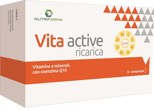 VITA ACTIVE RICARICA 30 COMPRESSE - Farmacia Mastrangelo 