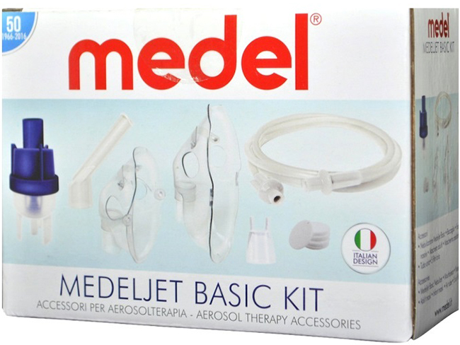MEDELJET BASIC KIT ACCESSORI PER AEROSOL - MEDEL EASY, FAMILY E STAR - Farmacia Mastrangelo 