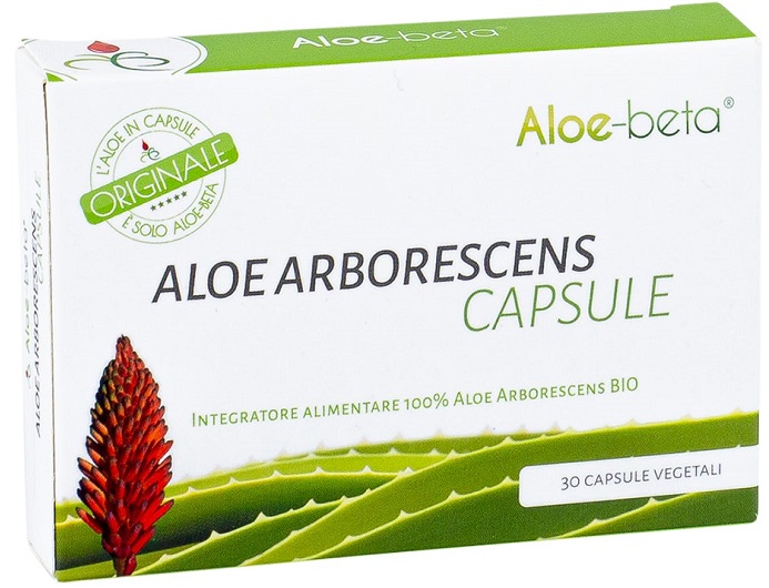 ALOE BETA 30 CAPSULE ALOE ARBORESCENS - Farmacia Mastrangelo 