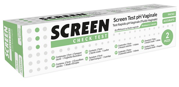 SCREEN TEST PH VAGINALE 2 PEZZI - Farmacia Mastrangelo 
