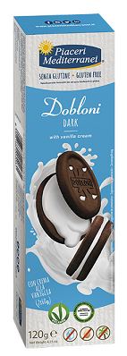 PIACERI MEDITERRANEI DOBLONI DARK 120 G - Farmacia Mastrangelo 