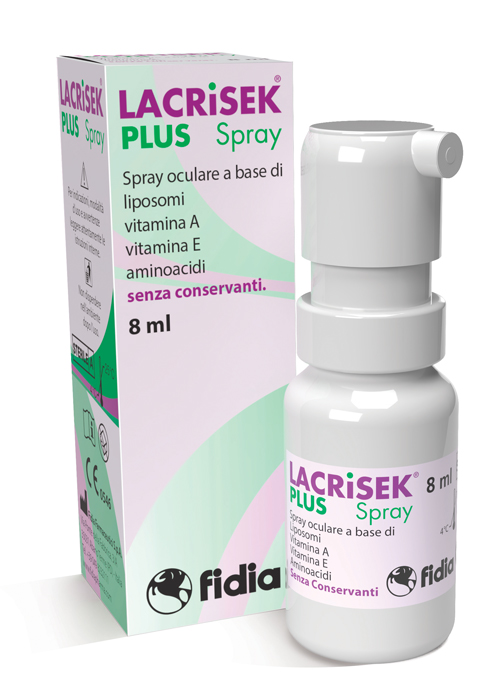 LACRISEK PLUS SPRAY SENZA CONSERVANTI SOLUZIONE OFTALMICA 8 ML - Farmacia Mastrangelo 