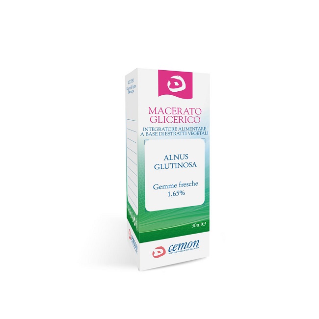 ALNUS GLUTINOSA GEMME MACERATO GLICERICO 30 ML - Farmacia Mastrangelo 