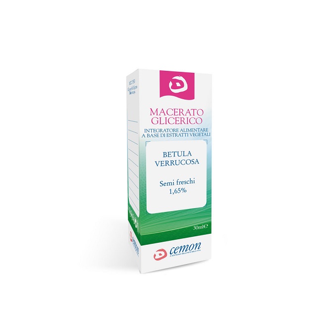 BETULA VERRUCOSA SEMI MACERATO GLICERICO 30 ML - Farmacia Mastrangelo 