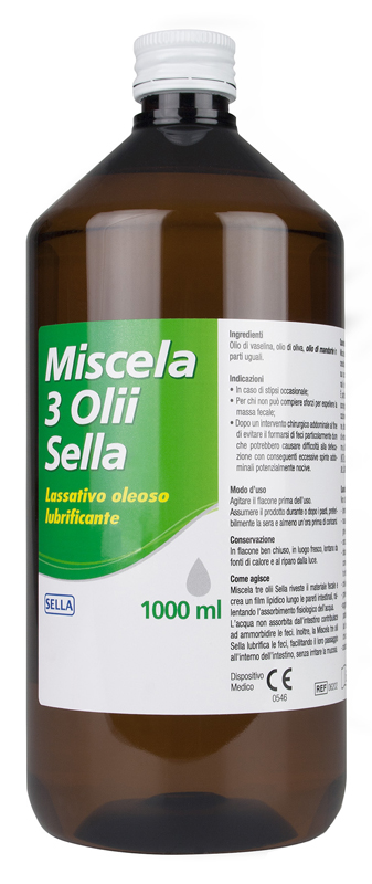 MISCELA 3 OLII LASSATIVO 1 LITRO MD - Farmacia Mastrangelo 