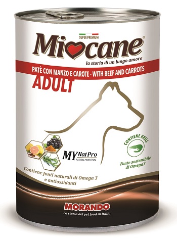 MIOCANE PATE' MANZO E CAROTE - Farmacia Mastrangelo 