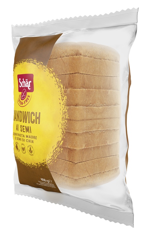 SCHAR SANDWICH AI SEMI SENZA LATTOSIO 400 G - Farmacia Mastrangelo 