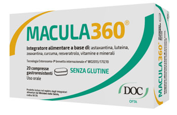 MACULA360 20 COMPRESSE GASTRORESISTENTI - Farmacia Mastrangelo 