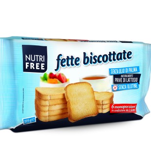 NUTRIFREE FETTE BISCOTTATE 225 G - Farmacia Mastrangelo 