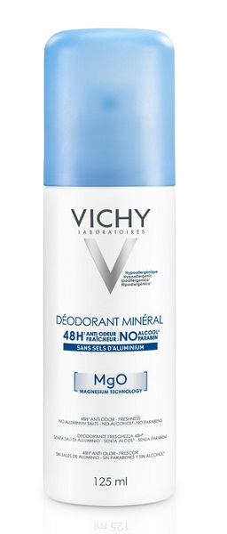 DEODORANTE MINERAL AEROSOL 125 ML - Farmacia Mastrangelo 