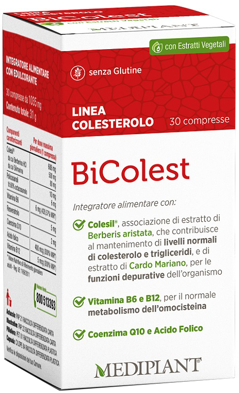 BICOLEST 30 COMPRESSE - Farmacia Mastrangelo 