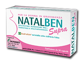 NATALBEN SUPRA 30 CAPSULE MOLLI - Farmacia Mastrangelo 
