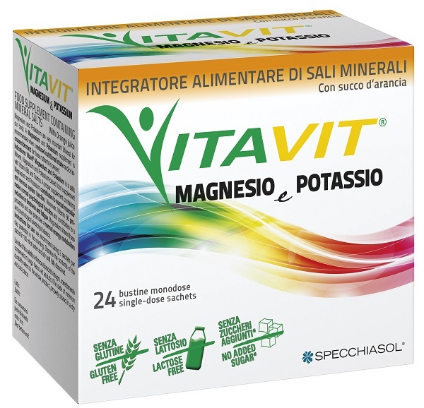 VITAVIT MAGNESIO POTASSIO 24 BUSTINE - Farmacia Mastrangelo 