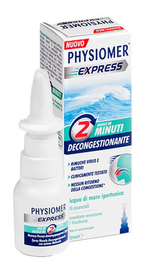 SPRAY NASALE PHYSIOMER EXPRESS SPRAY 20 ML - Farmacia Mastrangelo 