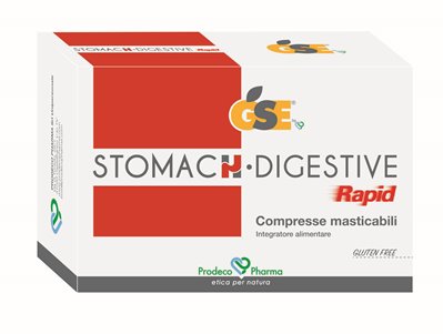 GSE STOMACH DIGESTIVE RAPID 24 COMPRESSE MASTICABILI - Farmacia Mastrangelo 