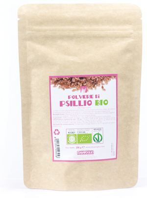 PSILLIO CUTICOLA POLVERE BIO 200 G - Farmacia Mastrangelo 