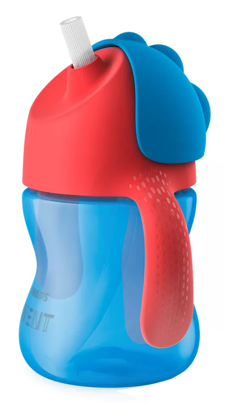 AVENT TAZZA BLU CON CANNUCCIA DA 200ML - Farmacia Mastrangelo 