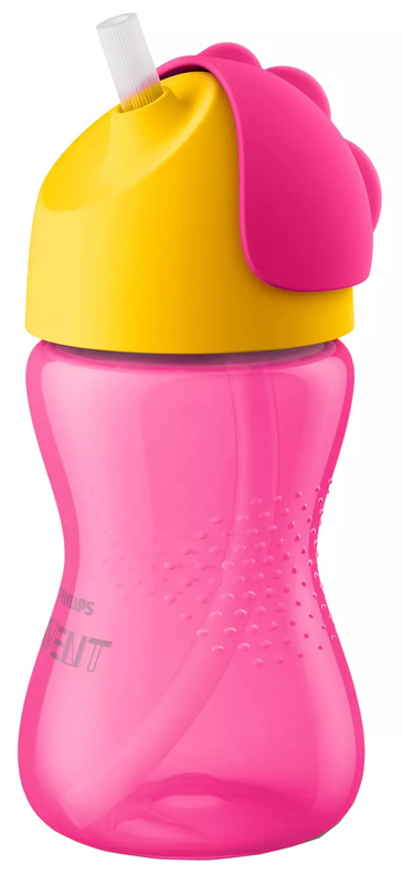 AVENT TAZZA ROSA CON CANNUCCIA DA 300ML - Farmacia Mastrangelo 