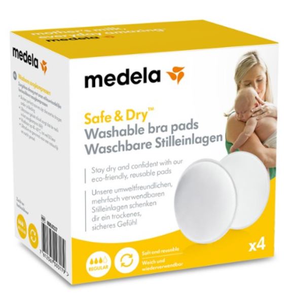 SAFE & DRY COPPETTA ASSORBILATTE LAVABILE 4 PEZZI - Farmacia Mastrangelo 