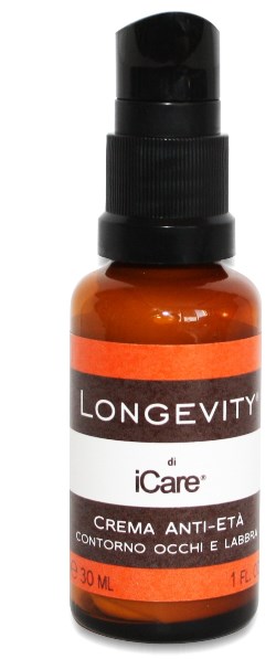 ICARE LONGEVITY CREMA ANTI ETA' CONTORNO OCCHI E LABBRA - Farmacia Mastrangelo 